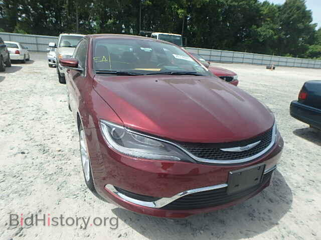 Photo 1C3CCCAB3FN521235 - CHRYSLER 200 2015