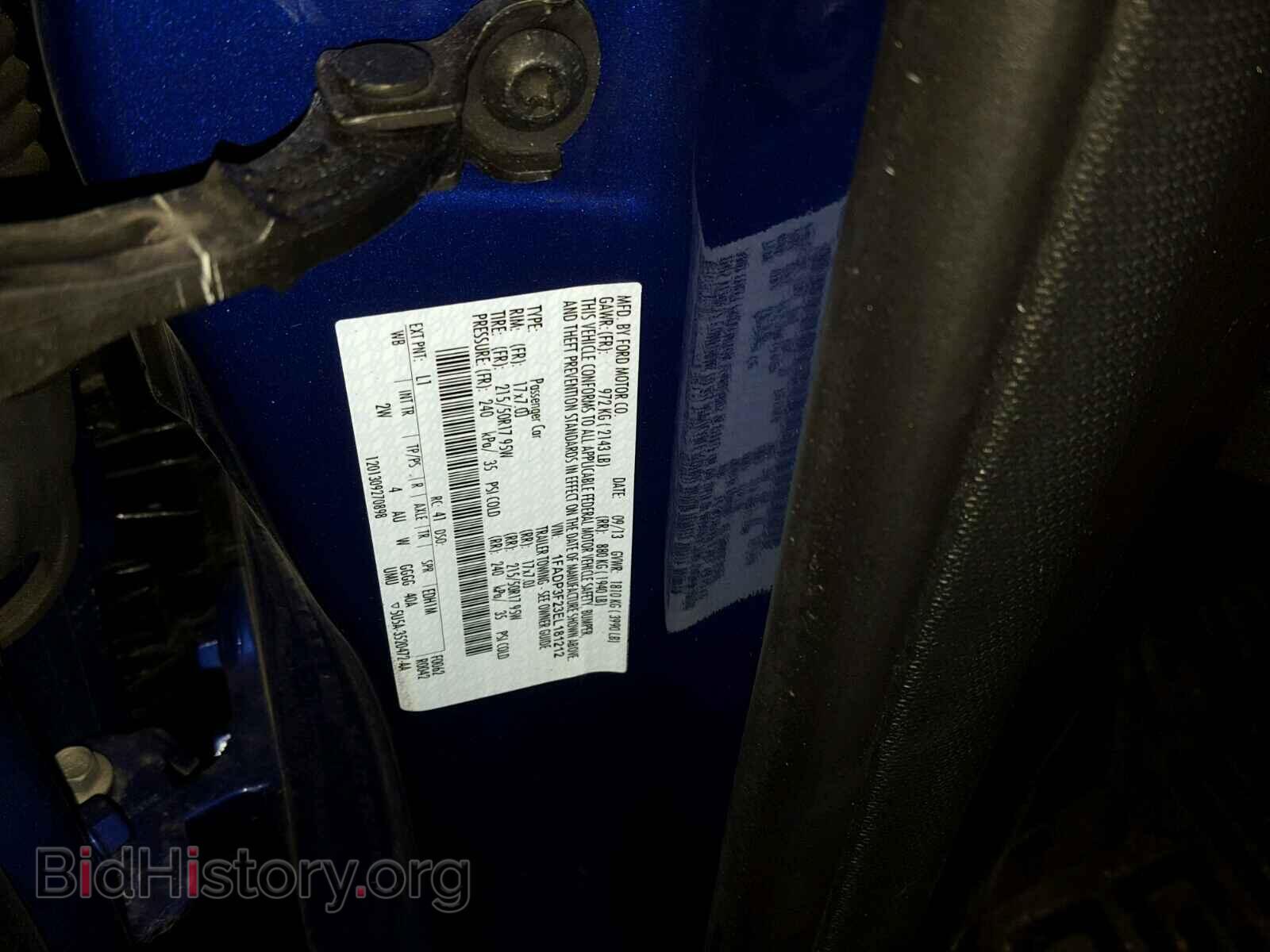 2014 FORD FOCUS - VIN: 1FADP3F23EL181212 - Фото 10