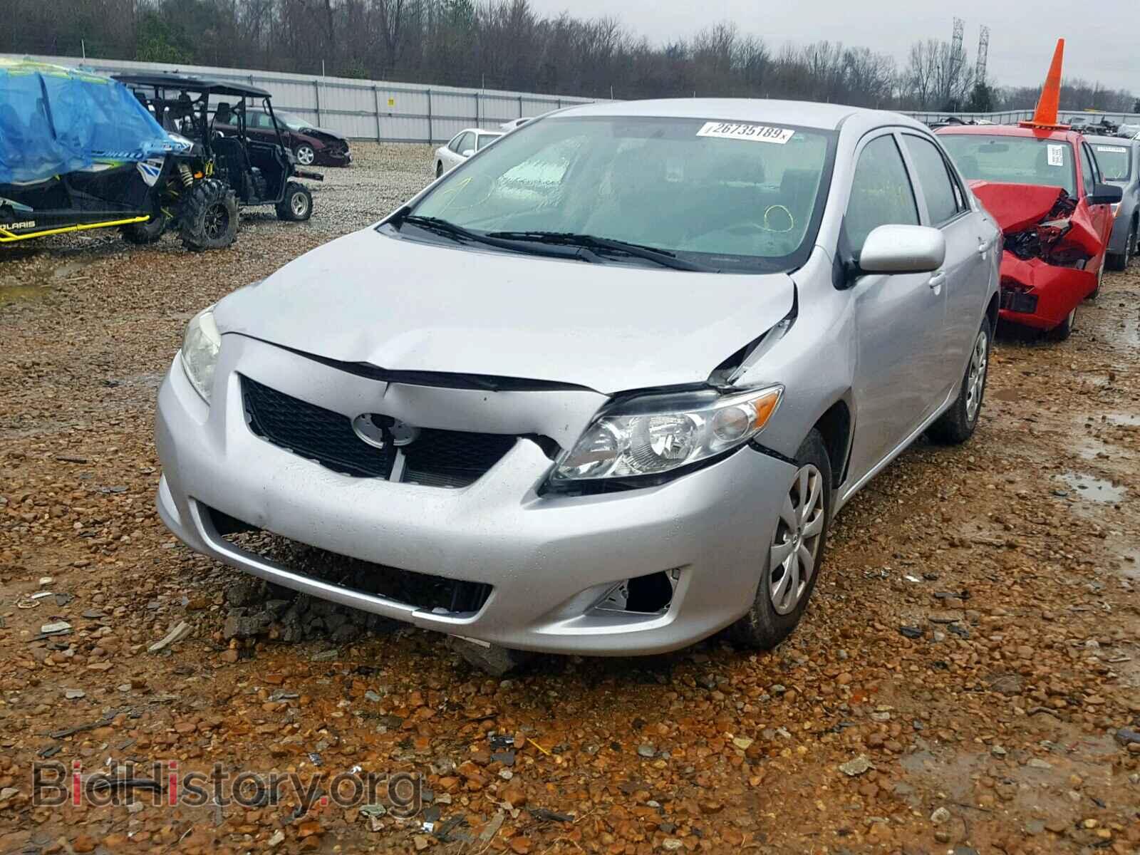 2010 TOYOTA COROLLA BA - VIN: 2T1BU4EE8AC511990 - Фото 2