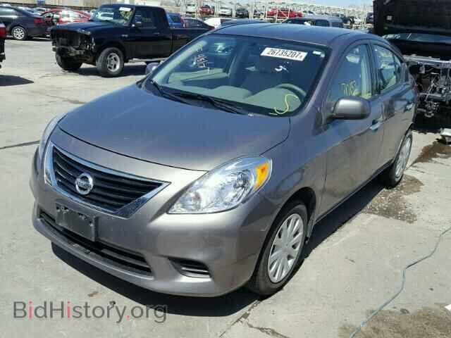 2014 NISSAN VERSA - VIN: 3N1CN7AP3EL830150 - Фото 2