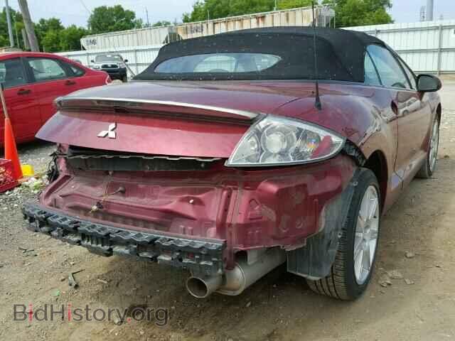 2007 MITSUBISHI ECLIPSE - VIN: 4A3AL35T67E009585 - Фото 4
