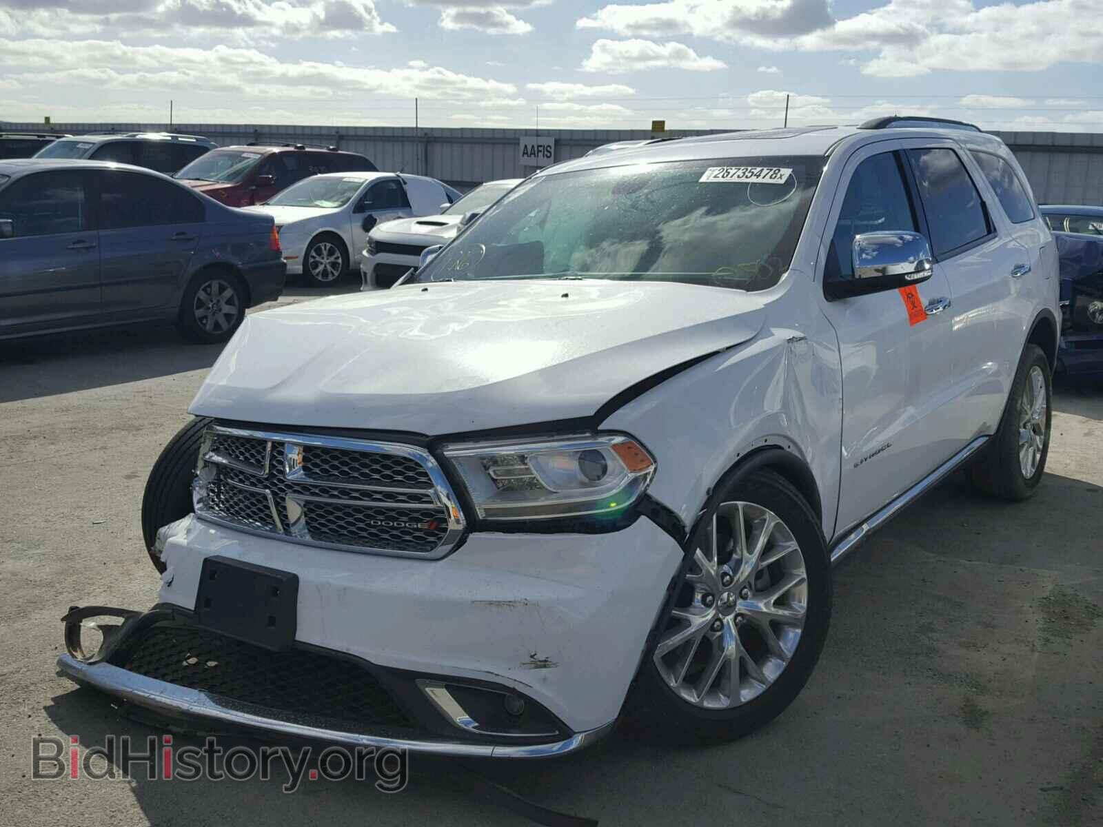 2015 DODGE DURANGO - VIN: 1C4RDHEG3FC750502 - Фото 2