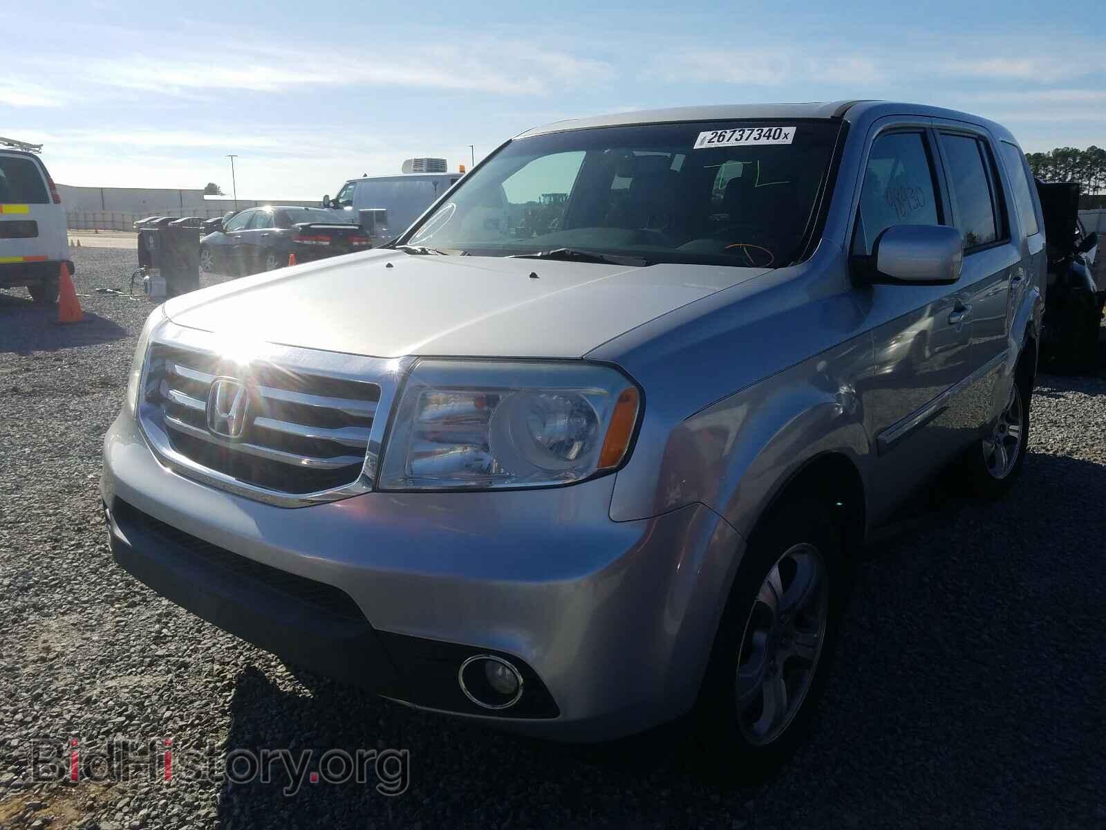 2012 HONDA PILOT - VIN: 5FNYF3H56CB015708 - Фото 2