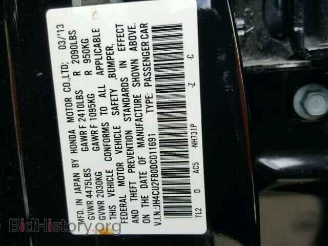 2013 ACURA TSX - VIN: JH4CU2F80DC011691 - Фото 10