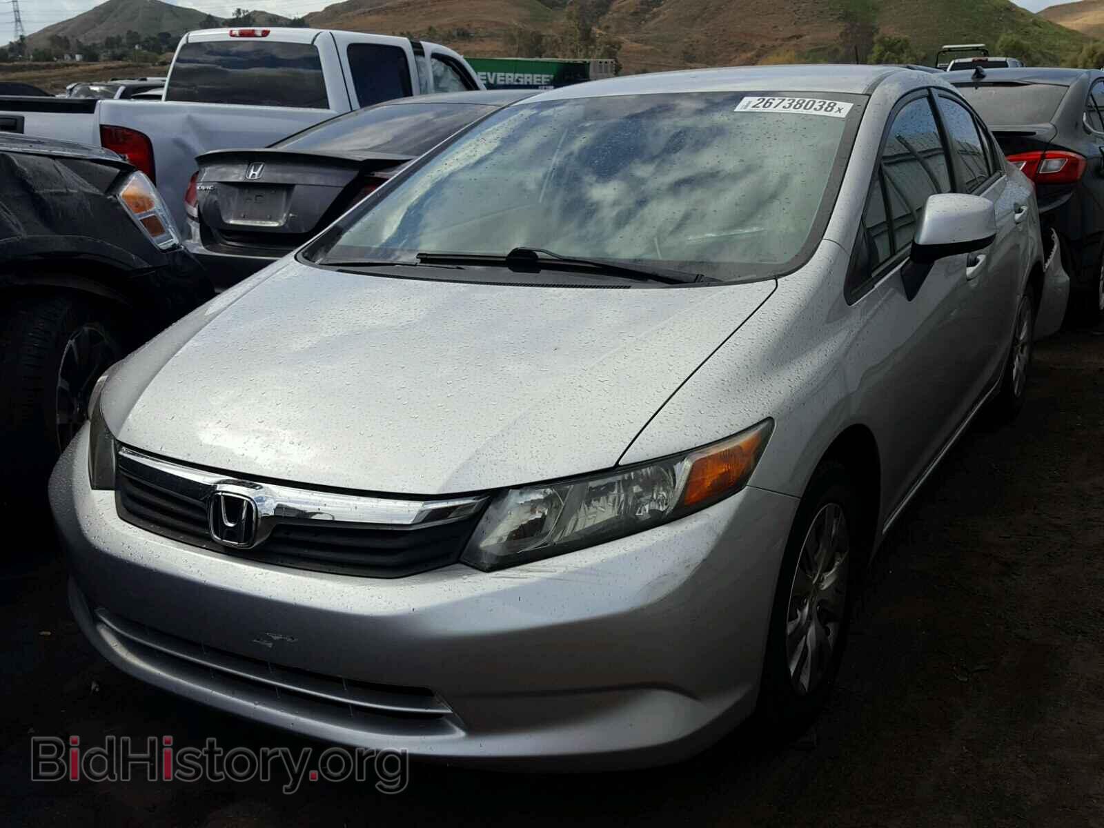 2012 HONDA CIVIC - VIN: 19XFB2F5XCE301227 - Фото 2