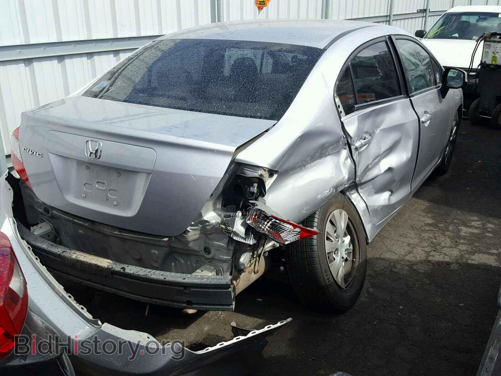2012 HONDA CIVIC - VIN: 19XFB2F5XCE301227 - Фото 4