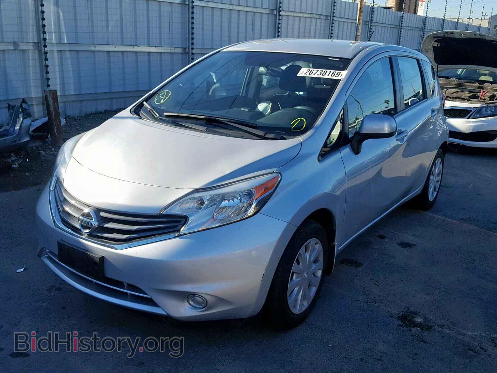 2014 NISSAN VERSA - VIN: 3N1CE2CP6EL432981 - Фото 2