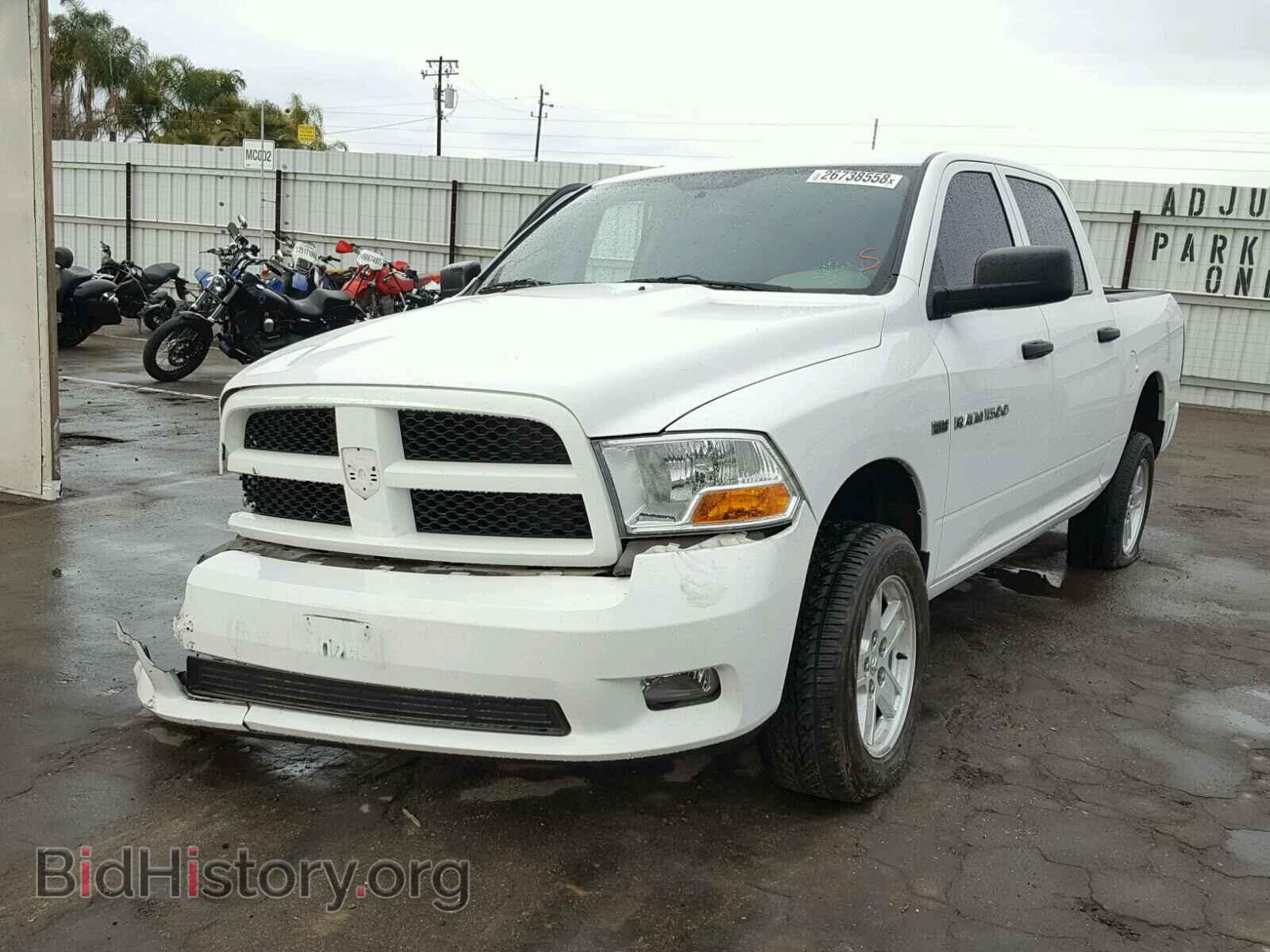 2012 DODGE RAM 1500 - VIN: 1C6RD6KT4CS280821 - Фото 2