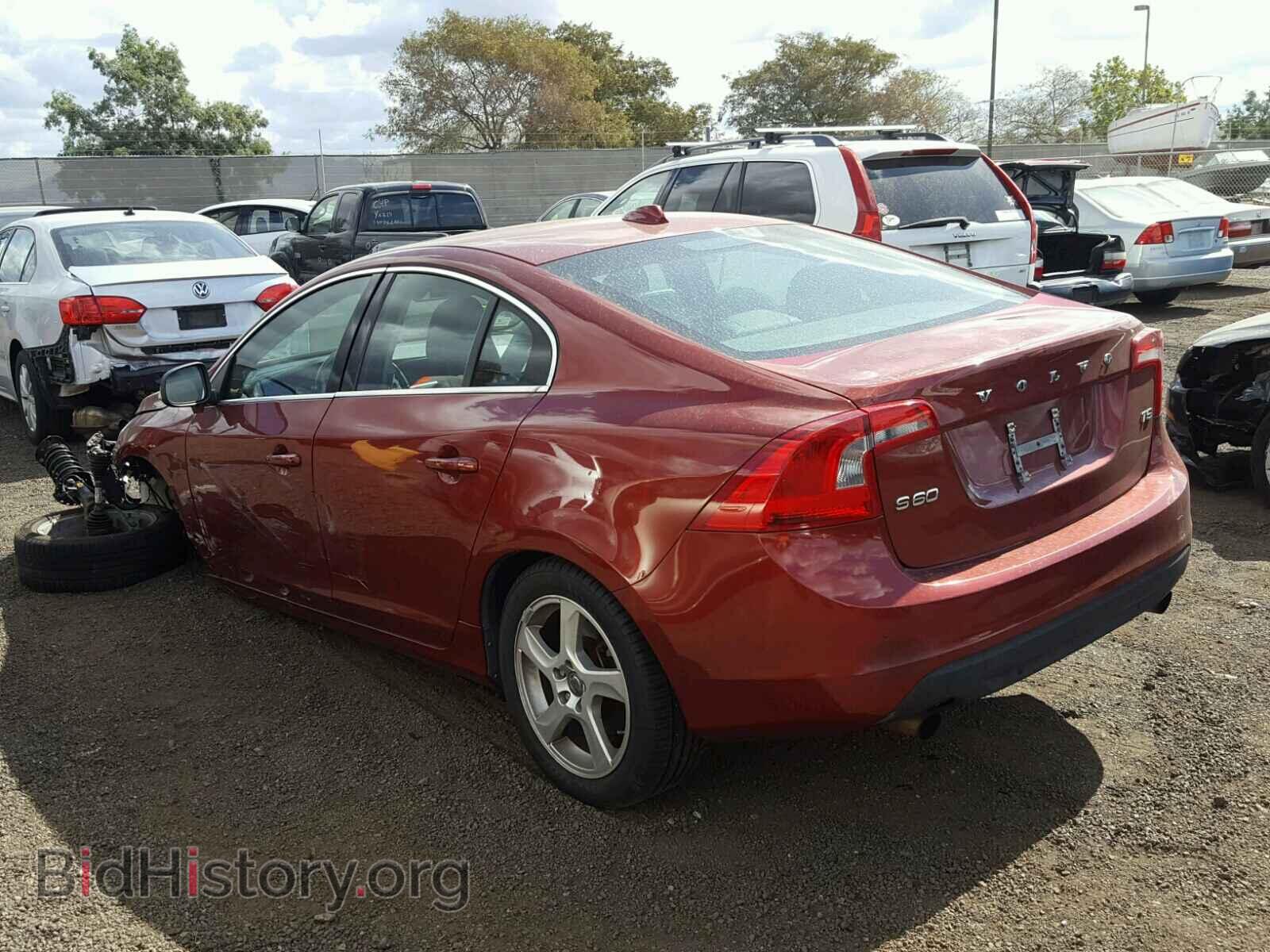 2012 VOLVO S60 - VIN: YV1622FS3C2039645 - Фото 3
