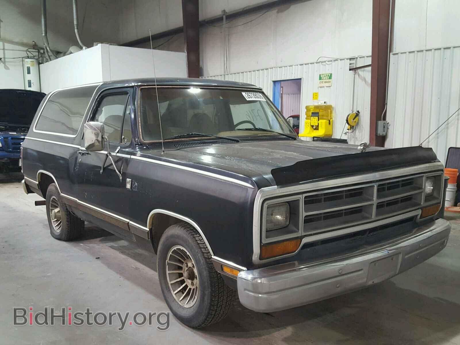 Photo 3B4GD12T1HM733647 - DODGE RAM 1987