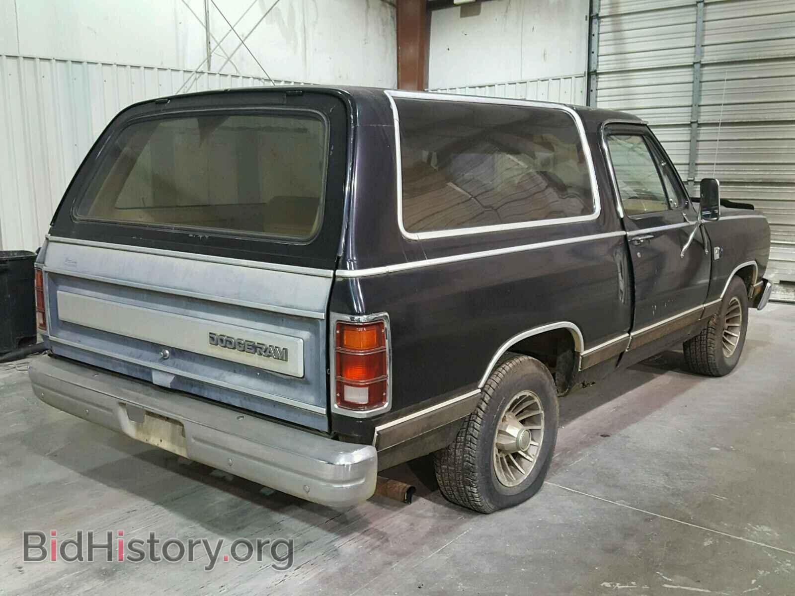 1987 DODGE RAM - VIN: 3B4GD12T1HM733647 - Photo 4