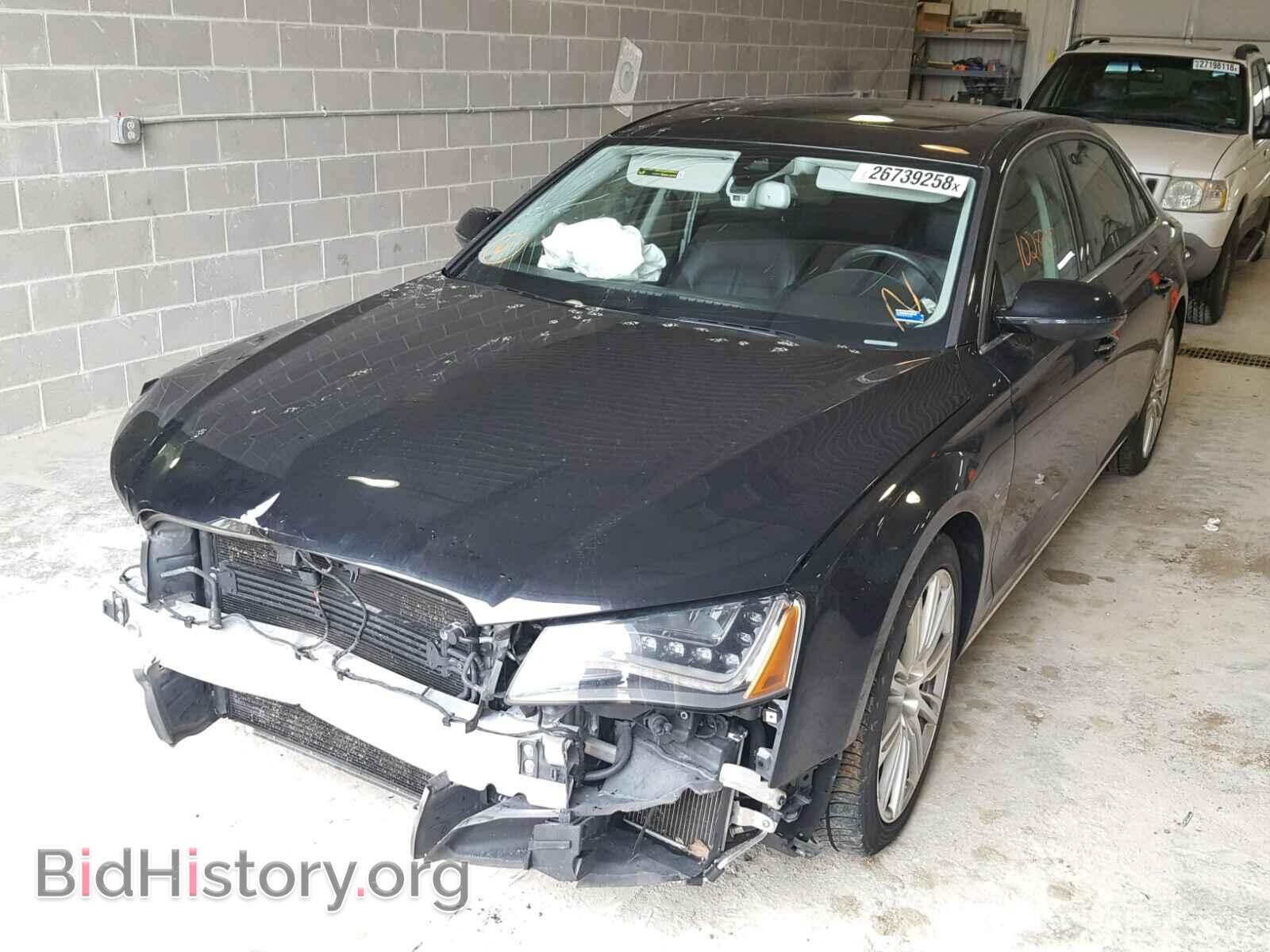 2013 AUDI A8 - VIN: WAUR2AFD0DN031434 - Photo 2