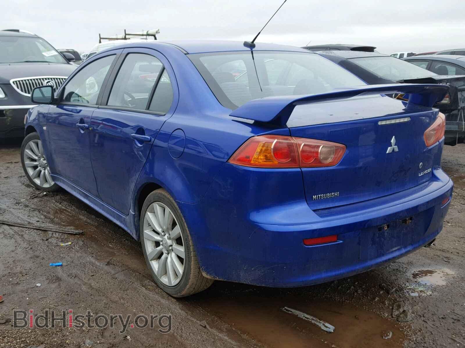 2008 MITSUBISHI LANCER - VIN: JA3AU86U28U034414 - Фото 3