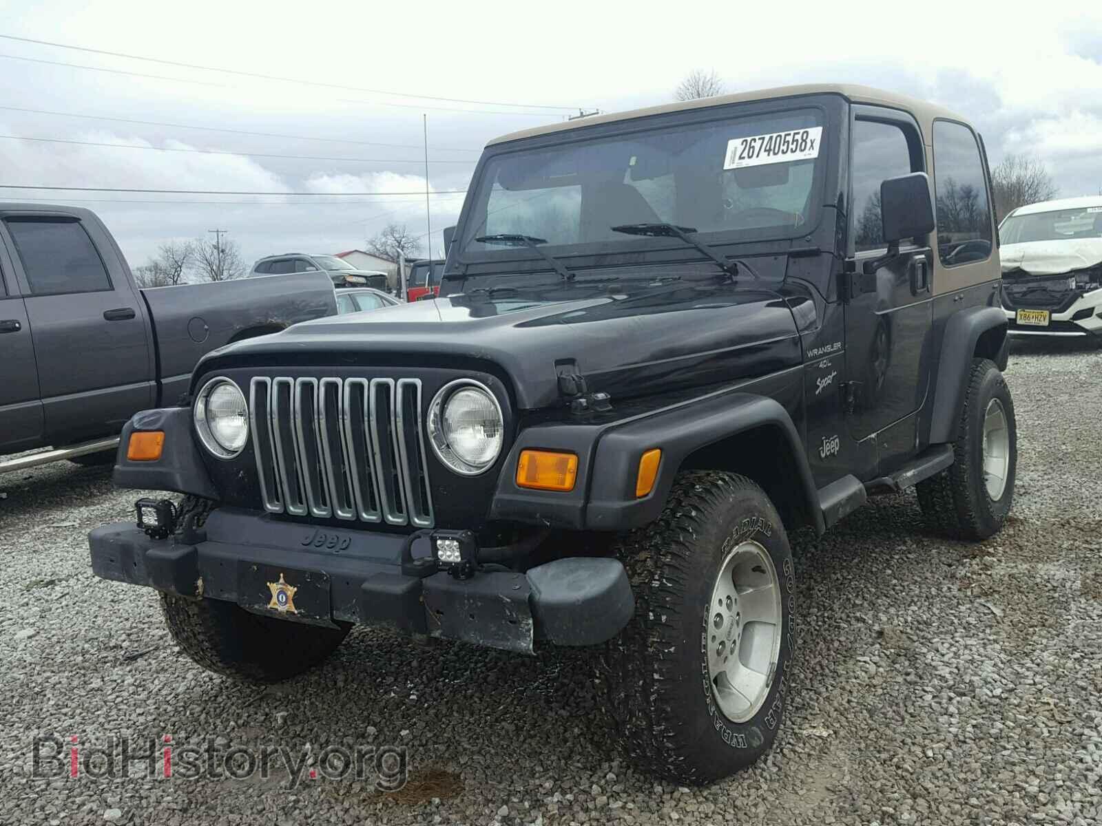 2000 JEEP WRANGLER - VIN: 1J4FA49S6YP753595 - Фото 2