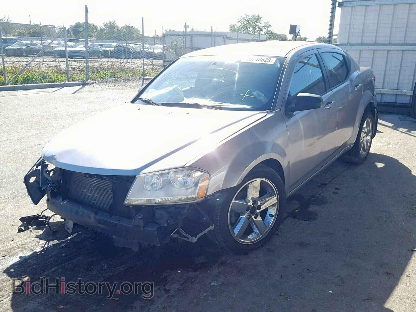 2013 DODGE AVENGER - VIN: 1C3CDZAB0DN666990 - Фото 2