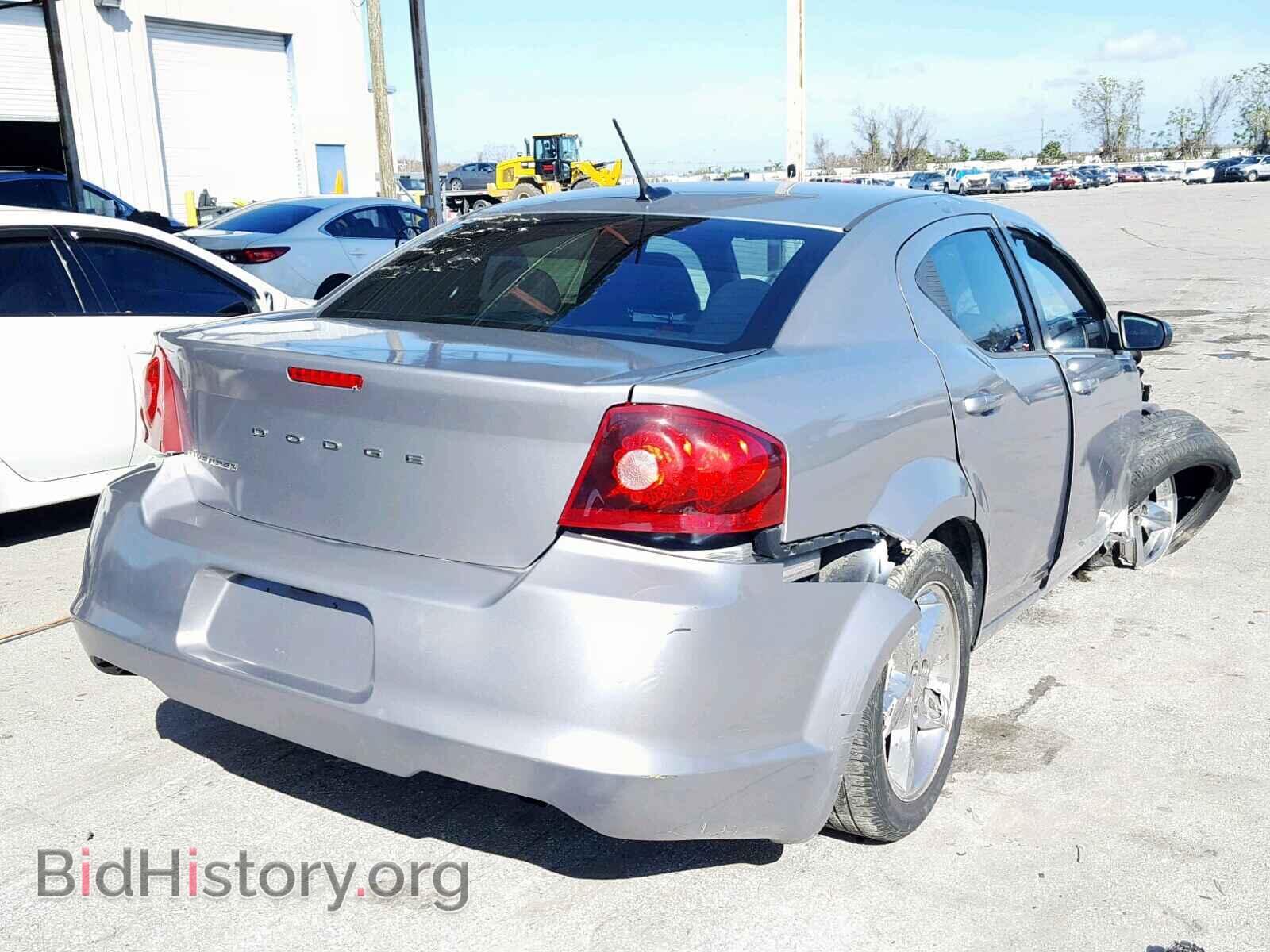 2013 DODGE AVENGER - VIN: 1C3CDZAB0DN666990 - Фото 4