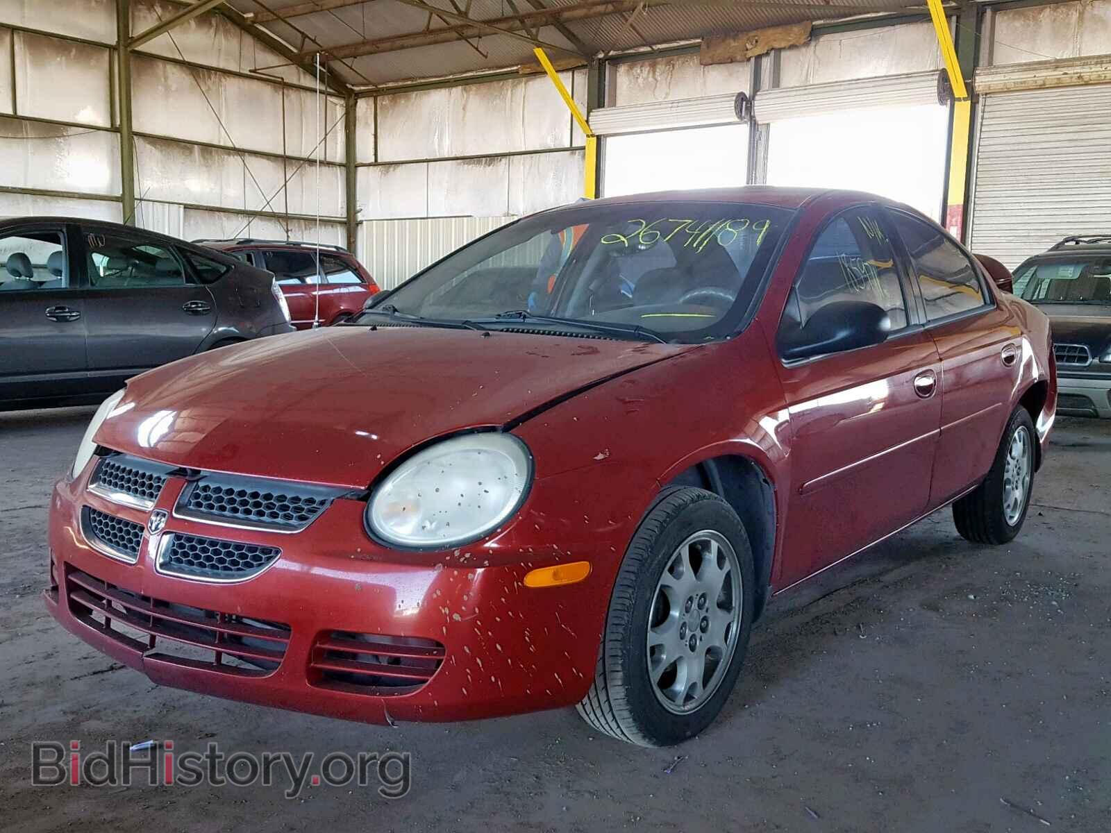 2005 DODGE NEON - VIN: 1B3ES56C25D250470 - Фото 2
