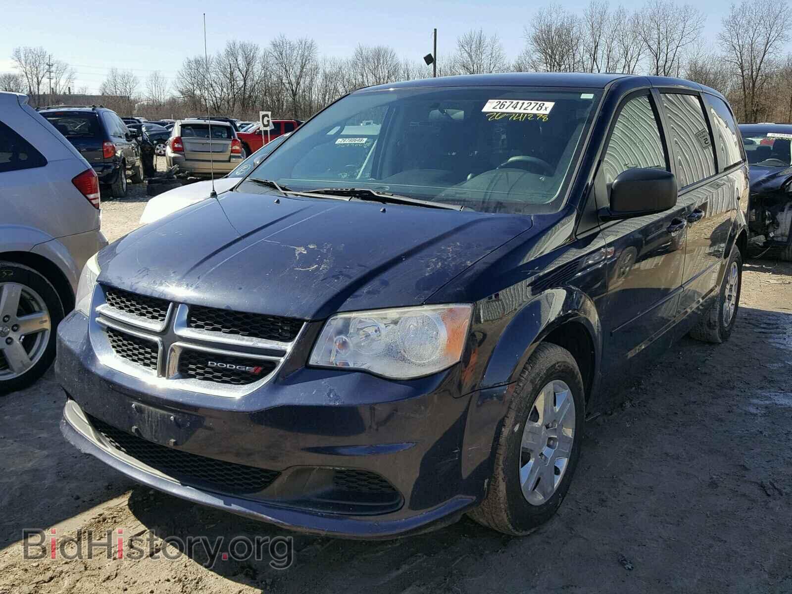 2012 DODGE CARAVAN - VIN: 2C4RDGBG5CR352113 - Фото 2