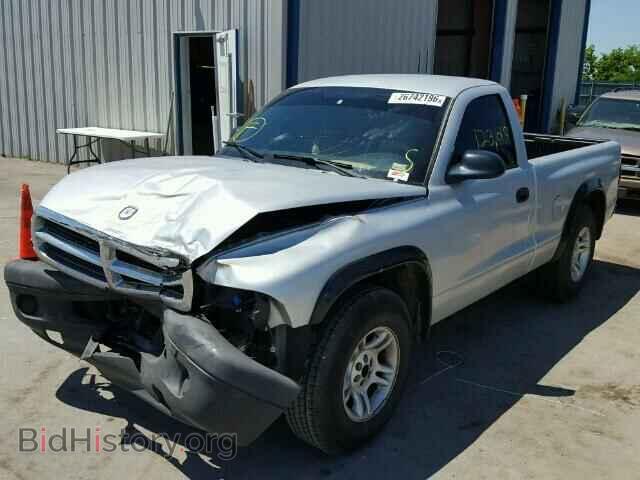 2004 DODGE DAKOTA - VIN: 1D7FL16K34S533833 - Фото 2