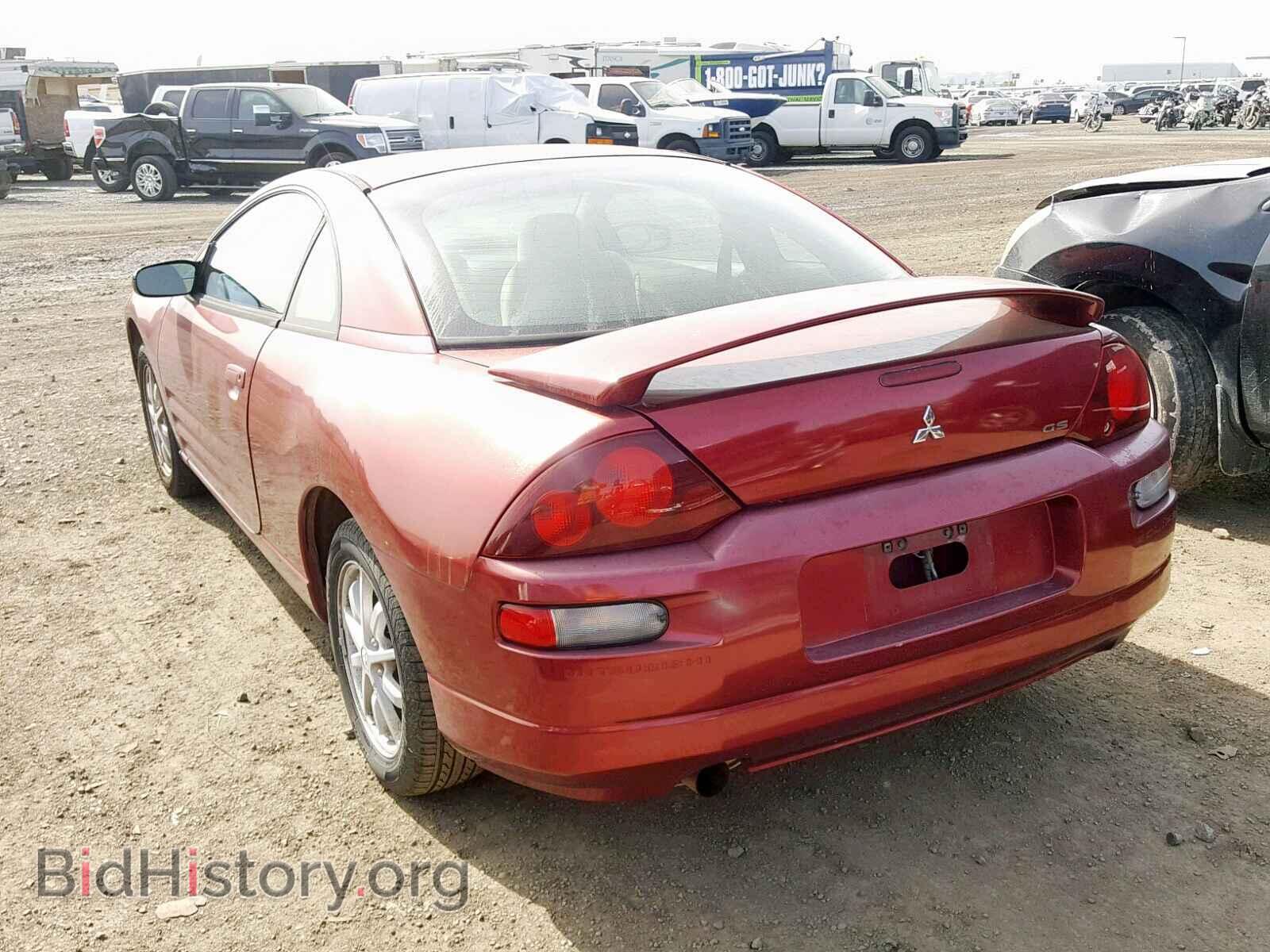 2002 MITSUBISHI ECLIPSE - VIN: 4A3AC44G72E057034 - Фото 3