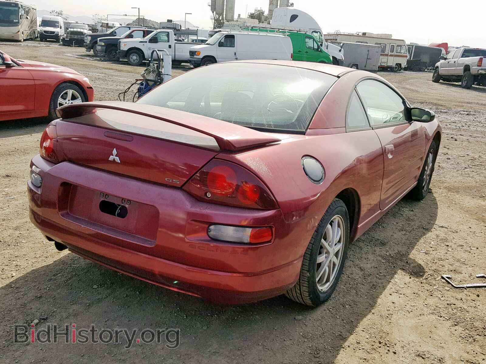 2002 MITSUBISHI ECLIPSE - VIN: 4A3AC44G72E057034 - Фото 4