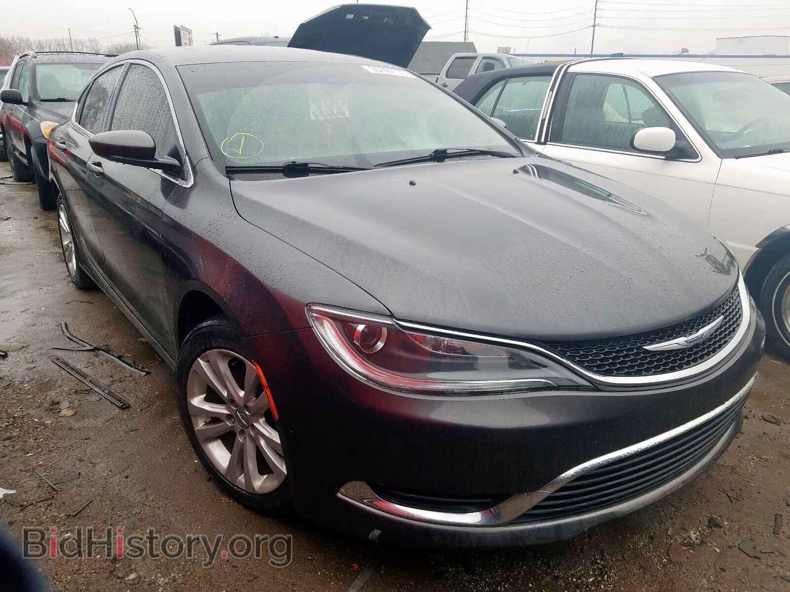 Photo 1C3CCCAB7FN741347 - CHRYSLER 200 2015