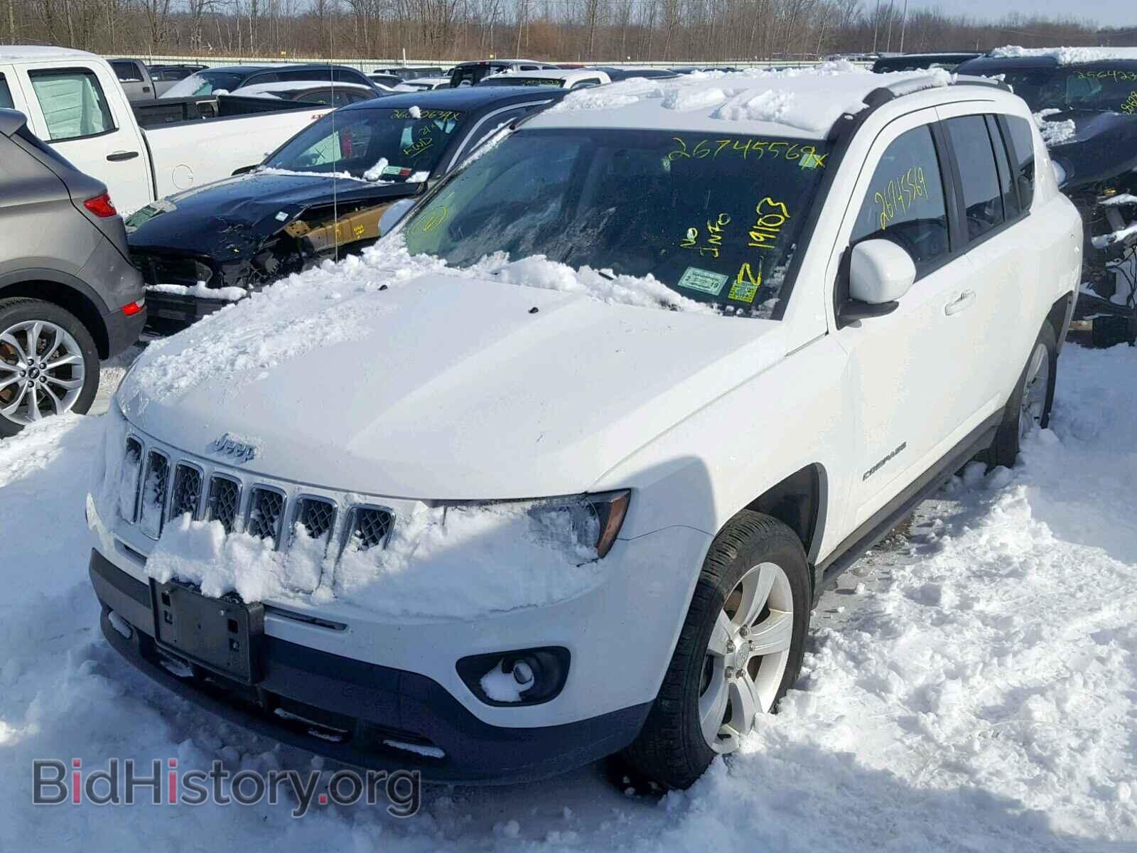 2017 JEEP COMPASS LA - VIN: 1C4NJDEB3HD191924 - Фото 2