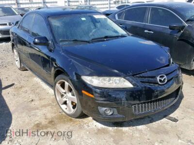 2006 Mazda 6 6 S, черный — VIN 1YVHP80D465M46738, Copart