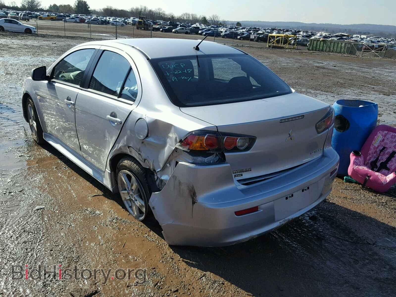 2013 MITSUBISHI LANCER - VIN: JA32V2FW7DU017831 - Фото 3
