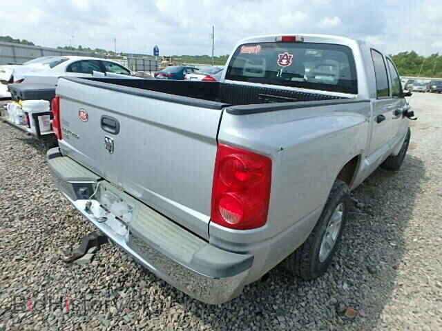 2006 DODGE DAKOTA - VIN: 1D7HE48K96S634203 - Фото 4