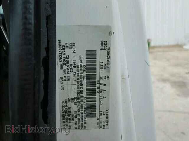 2001 FORD ECONOLINE - VIN: 1FTRE14281HB71091 - Фото 10