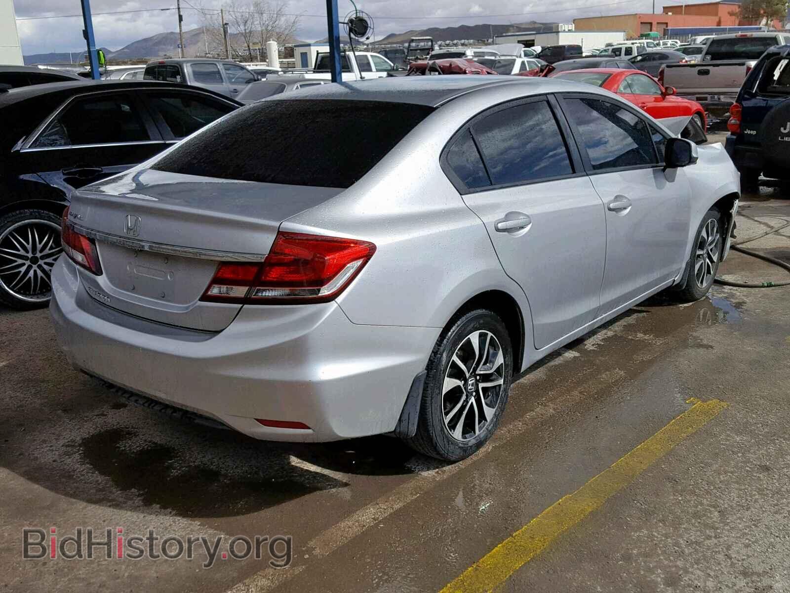 2013 HONDA CIVIC - VIN: 19XFB2F86DE064571 - Фото 4