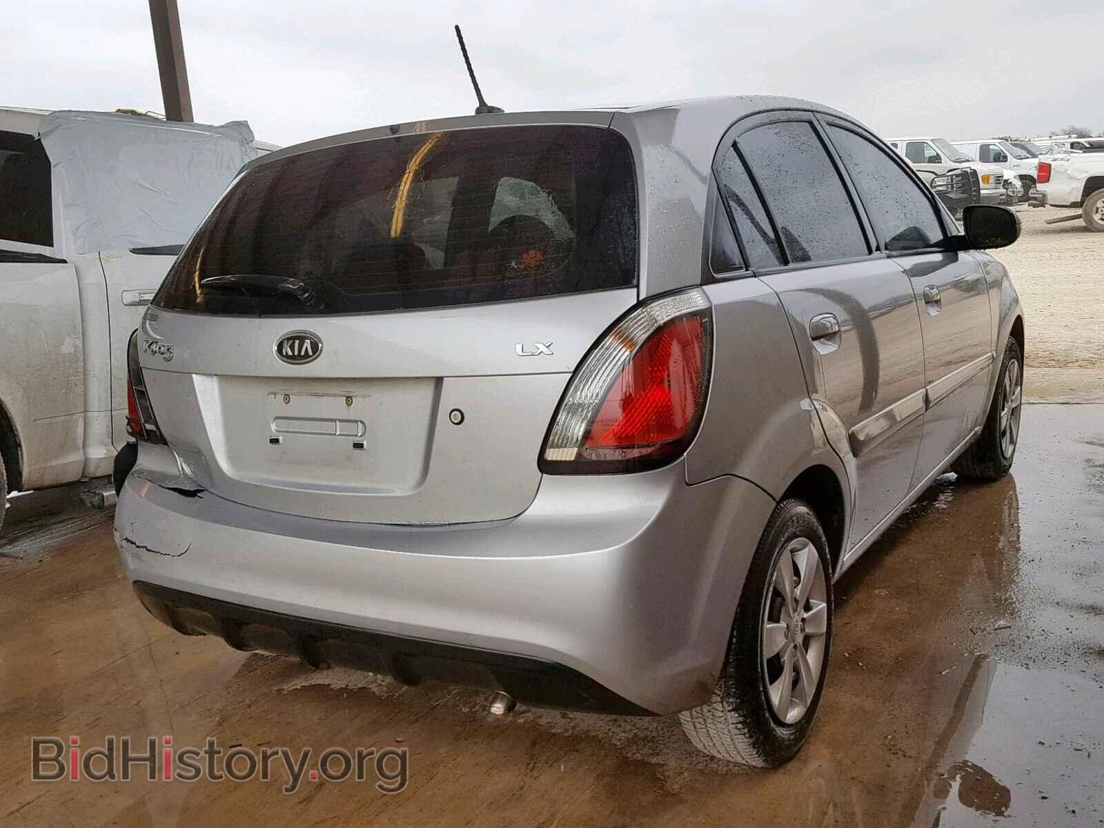 2011 KIA RIO BASE - VIN: KNADH5A30B6809009 - Фото 4