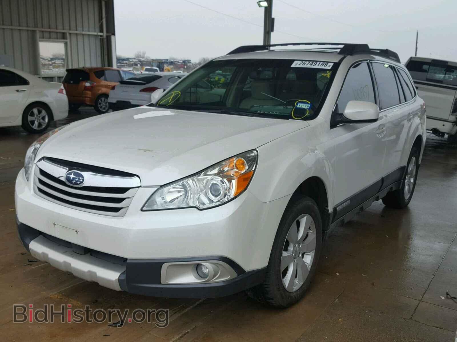 2011 SUBARU OUTBACK - VIN: 4S4BRCKC5B3370722 - Фото 2