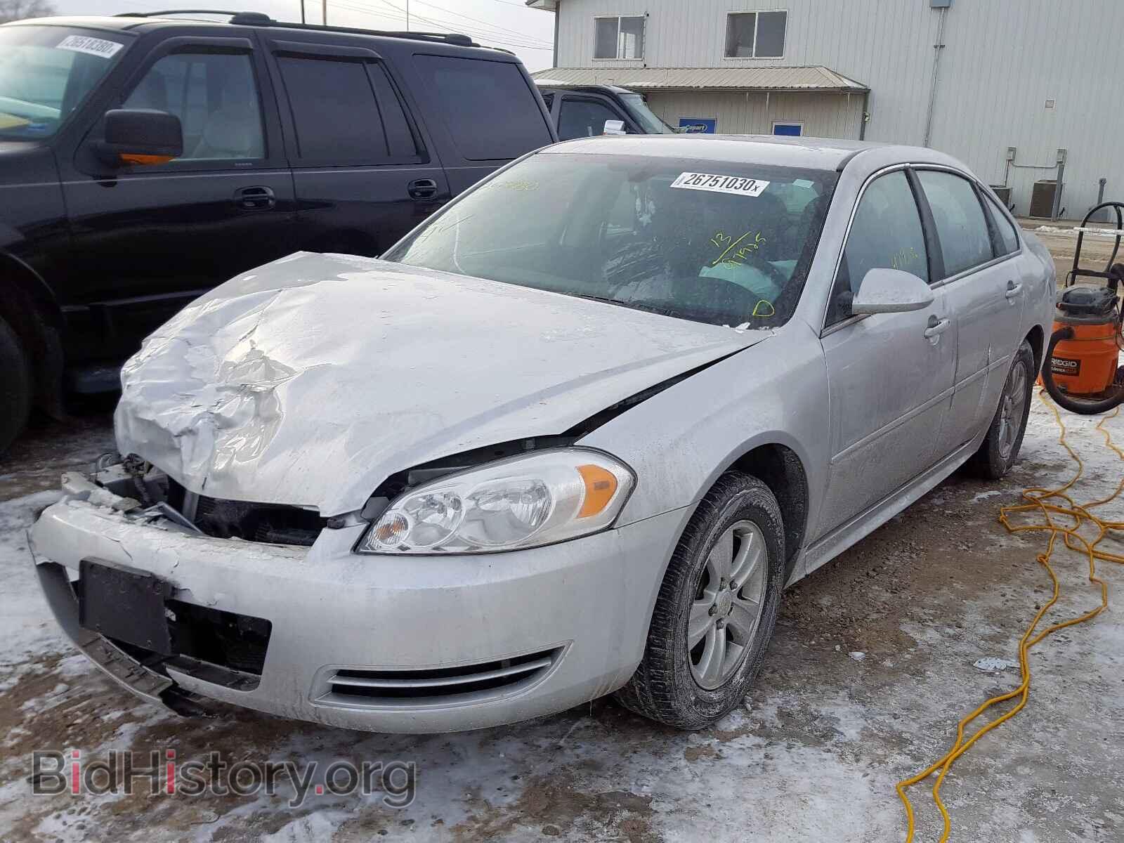 2013 CHEVROLET IMPALA - VIN: 2G1WF5E39D1215453 - Фото 2
