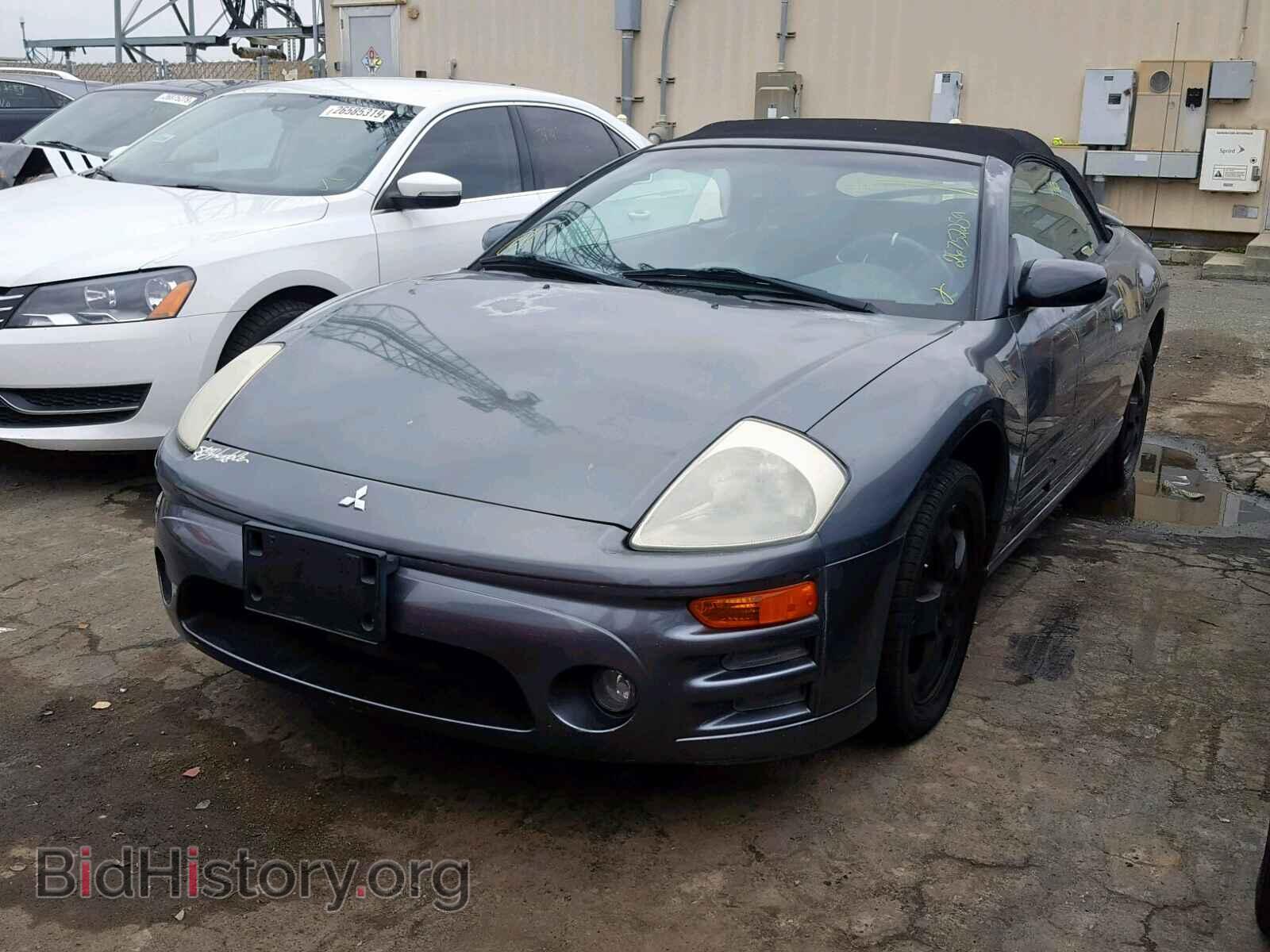 2003 MITSUBISHI ECLIPSE - VIN: 4A3AE45G13E062417 - Фото 2