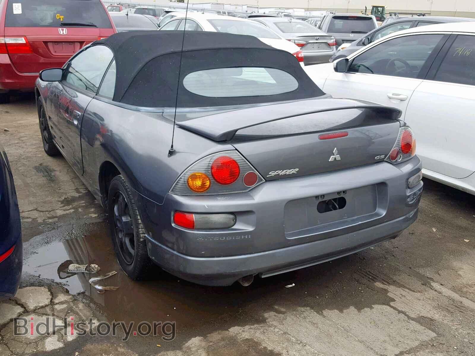 2003 MITSUBISHI ECLIPSE - VIN: 4A3AE45G13E062417 - Фото 3