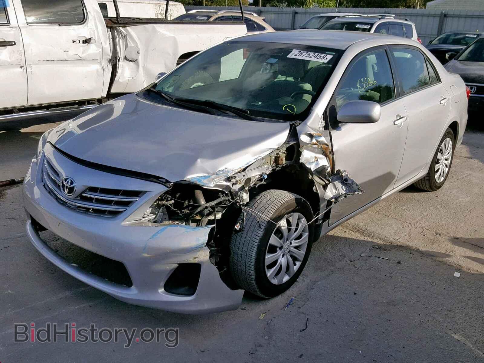 2013 TOYOTA COROLLA BA - VIN: 2T1BU4EE9DC978453 - Фото 2