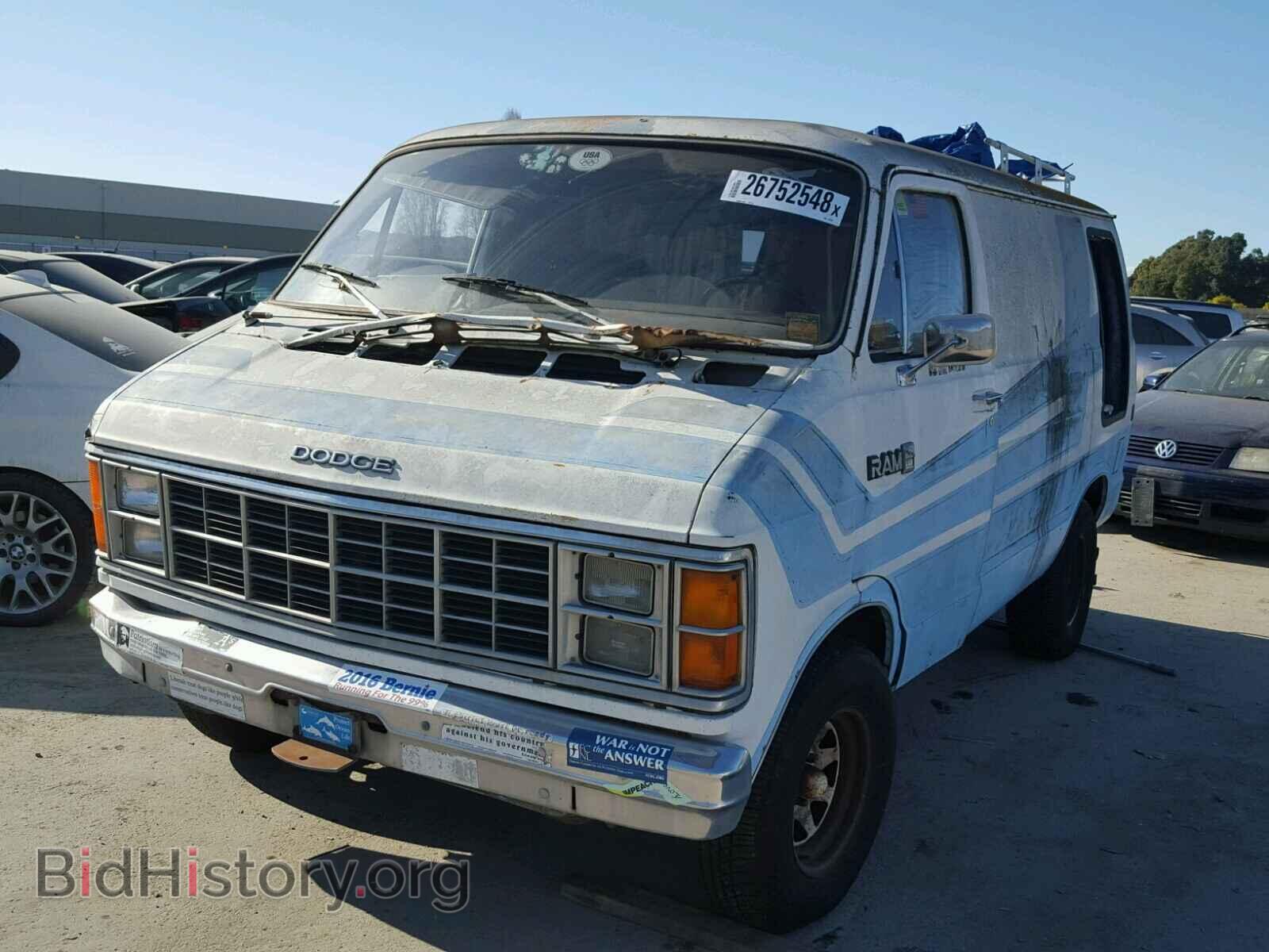 1982 DODGE RAM VAN - VIN: 2B6GB13E2CK152956 - Фото 2