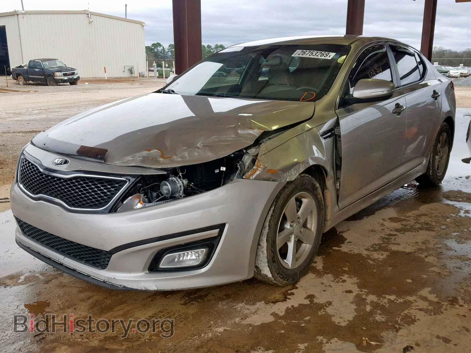 2014 KIA OPTIMA - VIN: KNAGM4A70E5475192 - Фото 2