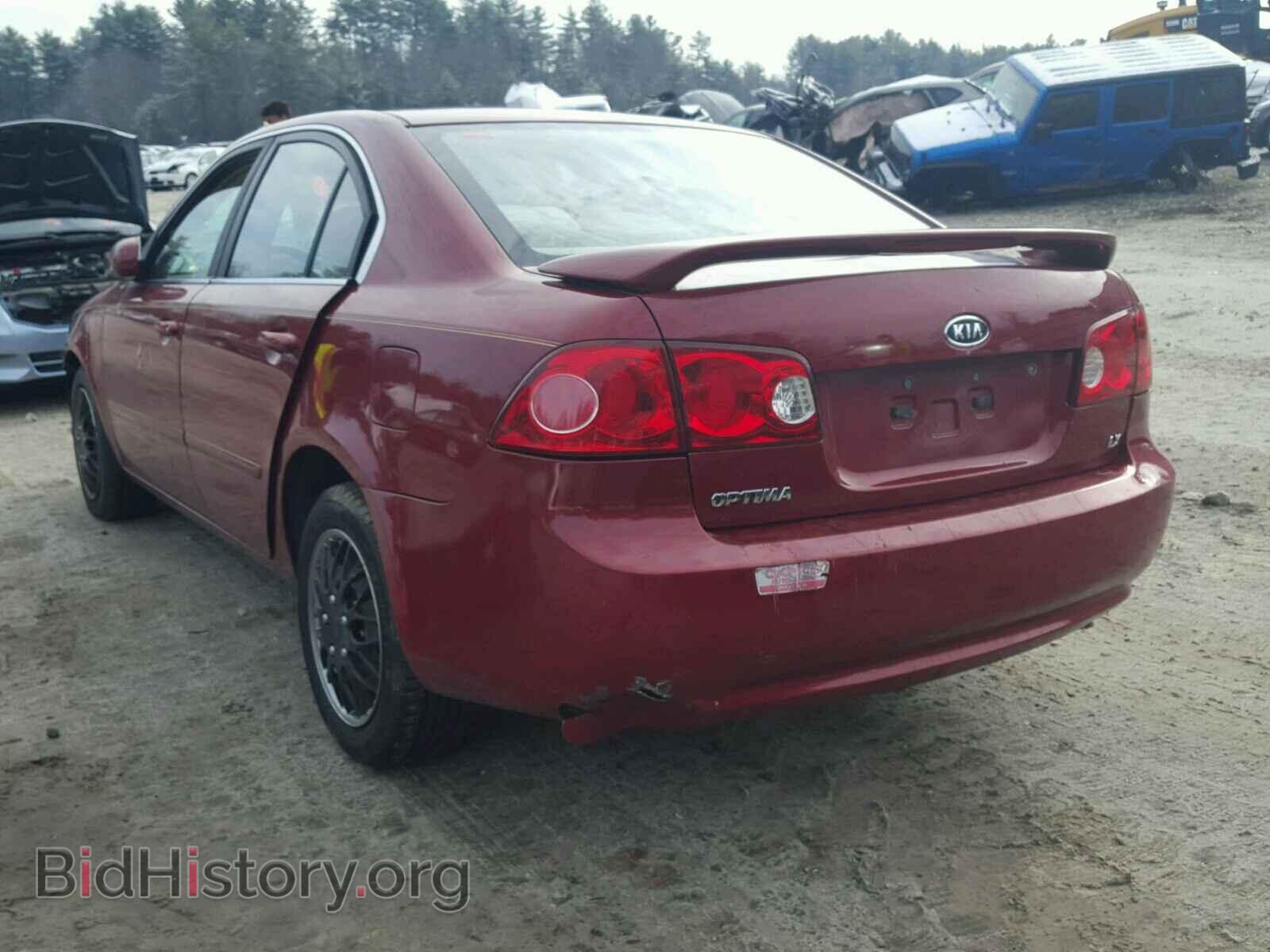 2007 KIA OPTIMA - VIN: KNAGE123775114696 - Фото 3