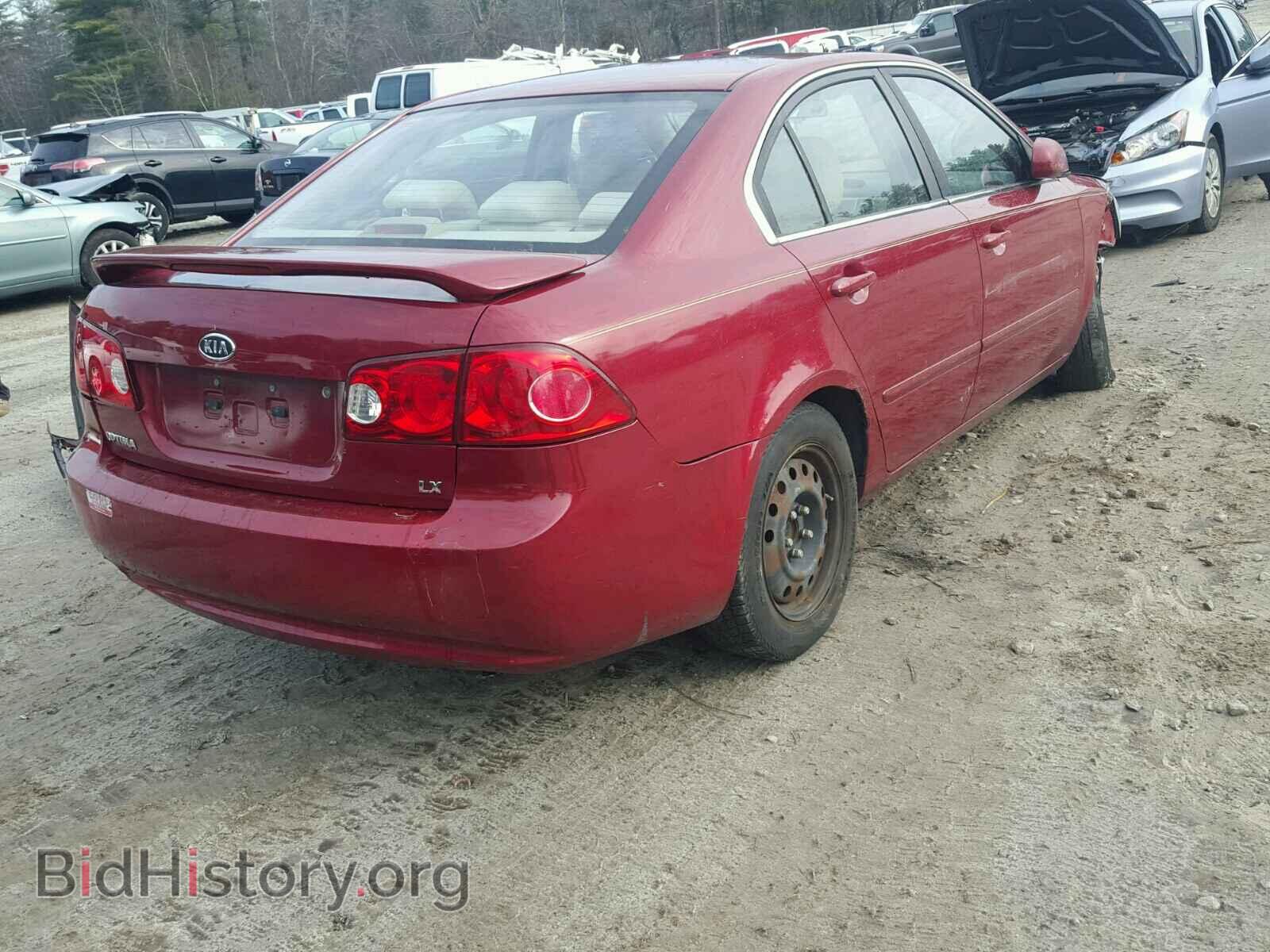 2007 KIA OPTIMA - VIN: KNAGE123775114696 - Фото 4