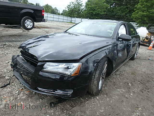 2011 AUDI A8 - VIN: WAURVAFD1BN016977 - Фото 2