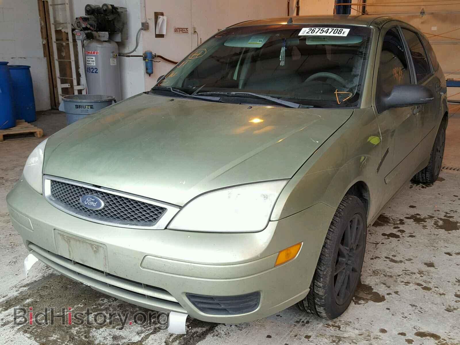 2007 FORD FOCUS - VIN: 1FAFP37N87W110221 - Фото 2