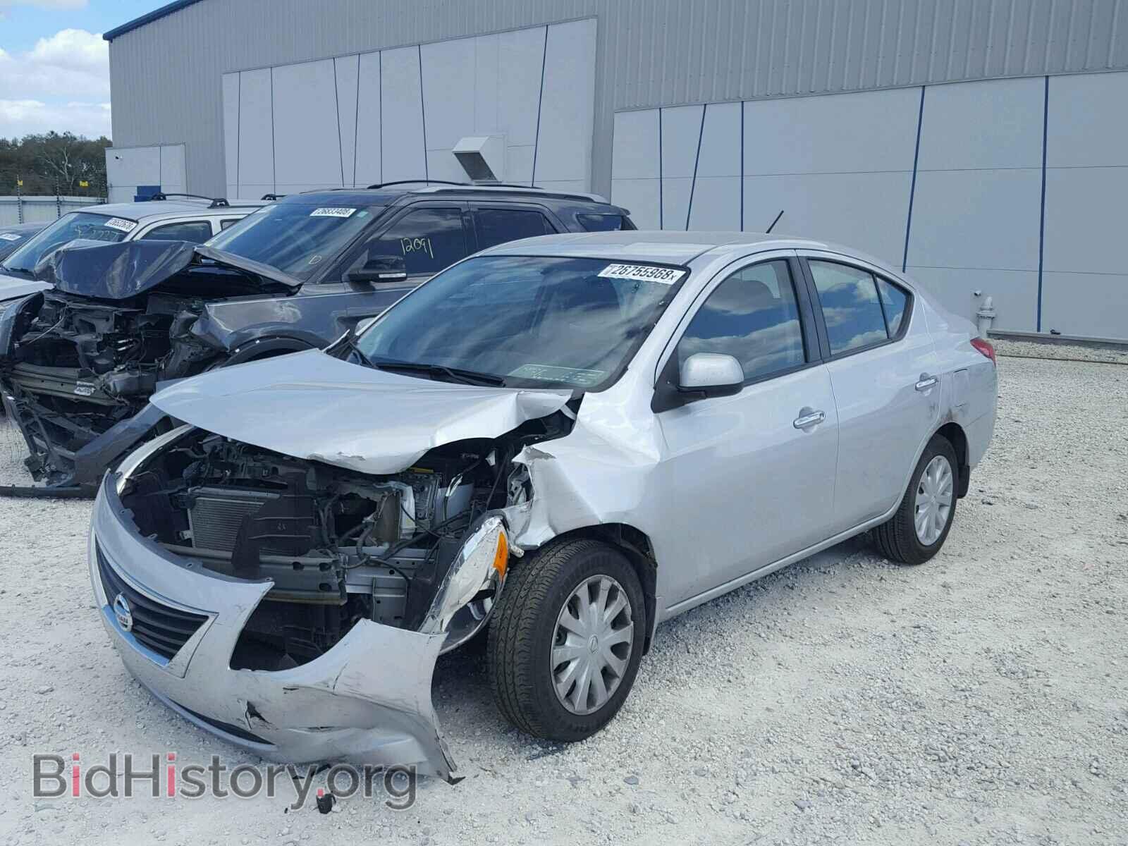 2012 NISSAN VERSA - VIN: 3N1CN7AP5CL896194 - Фото 2