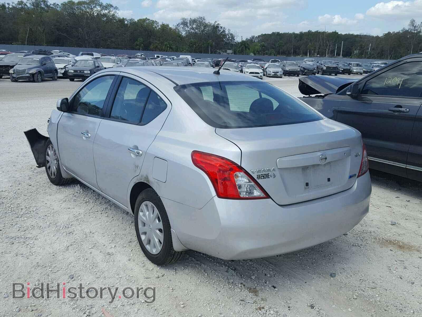 2012 NISSAN VERSA - VIN: 3N1CN7AP5CL896194 - Фото 3