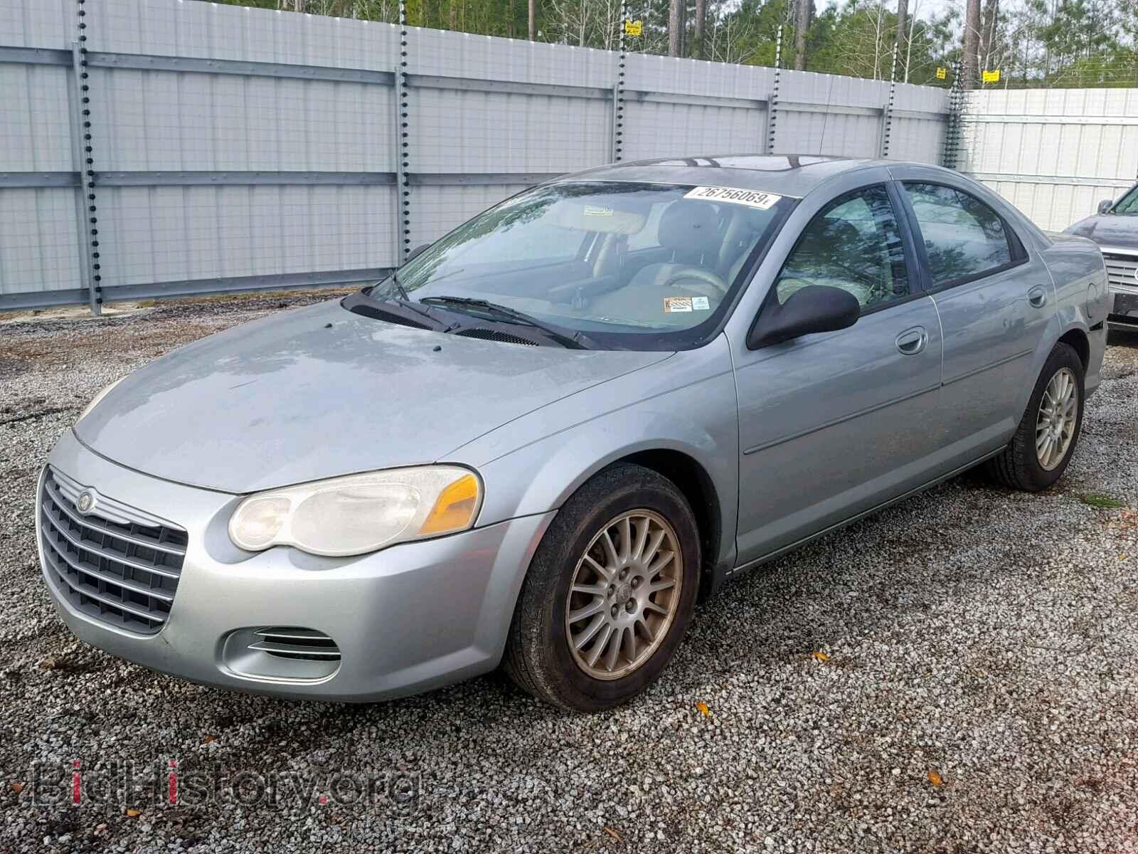 2005 CHRYSLER SEBRING - VIN: 1C3EL56R45N662629 - Фото 2