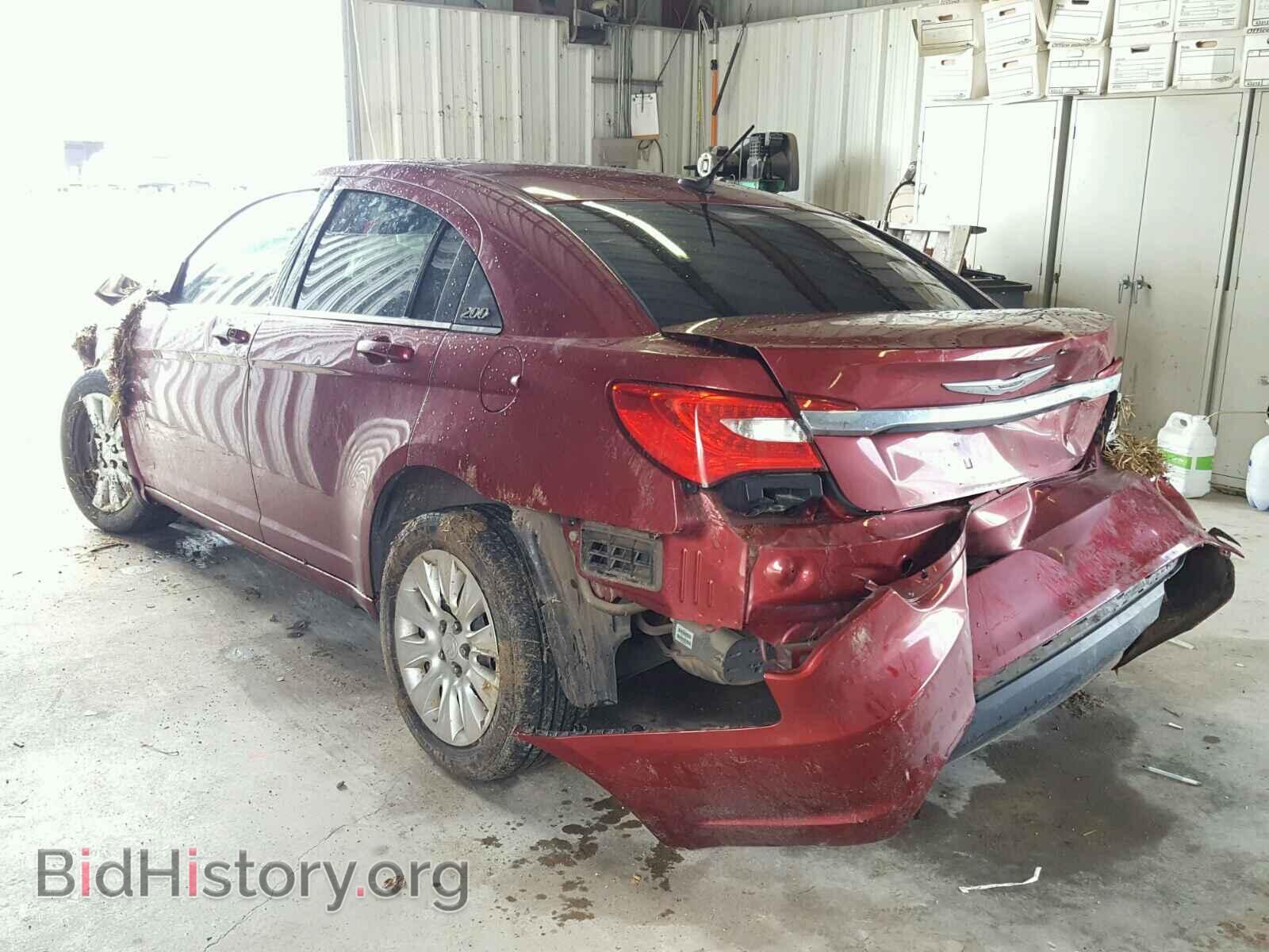 2012 CHRYSLER 200 - VIN: 1C3CCBAB7CN292614 - Фото 3