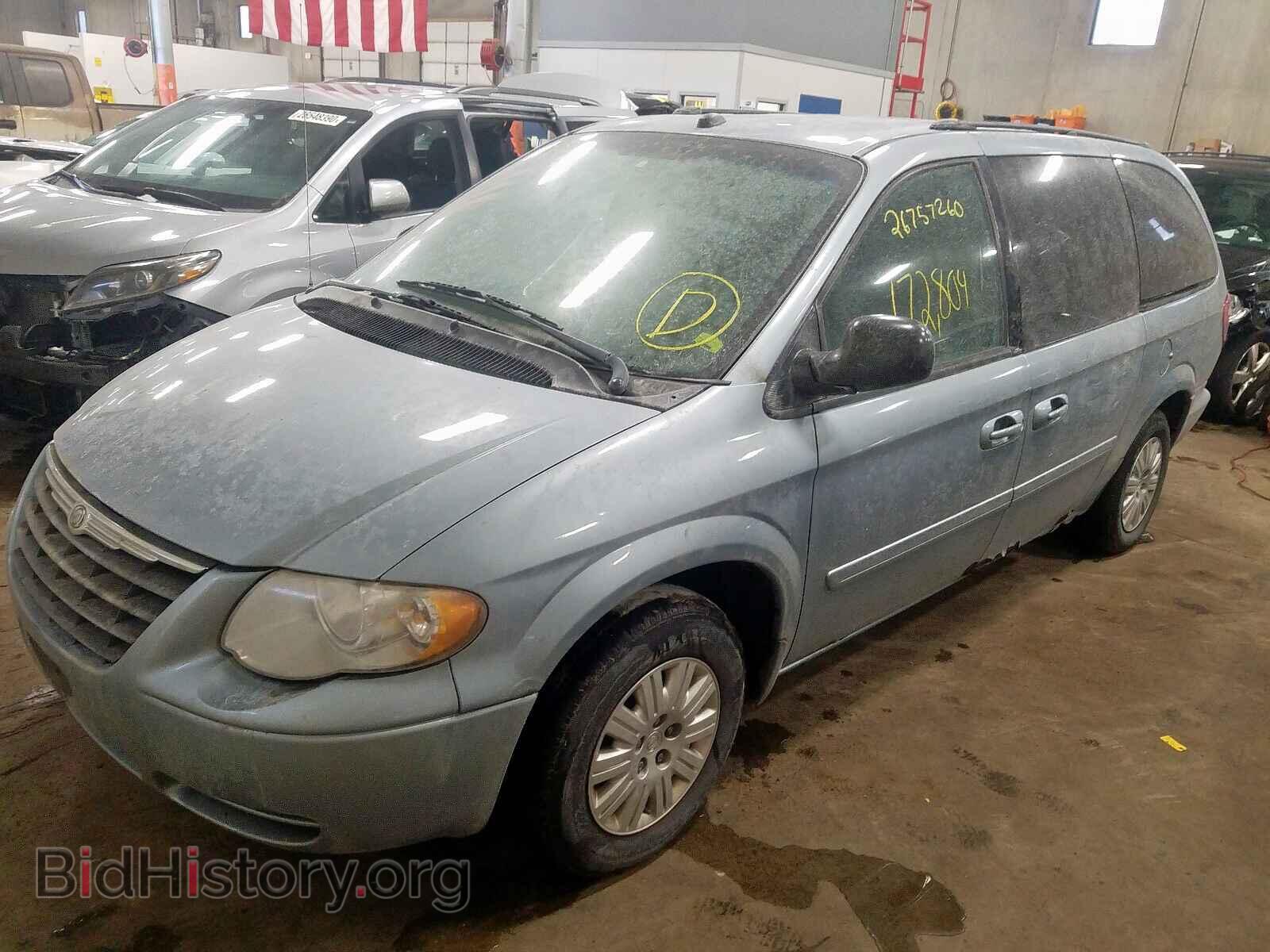 2005 CHRYSLER MINIVAN - VIN: 2C4GP44R35R566855 - Фото 2