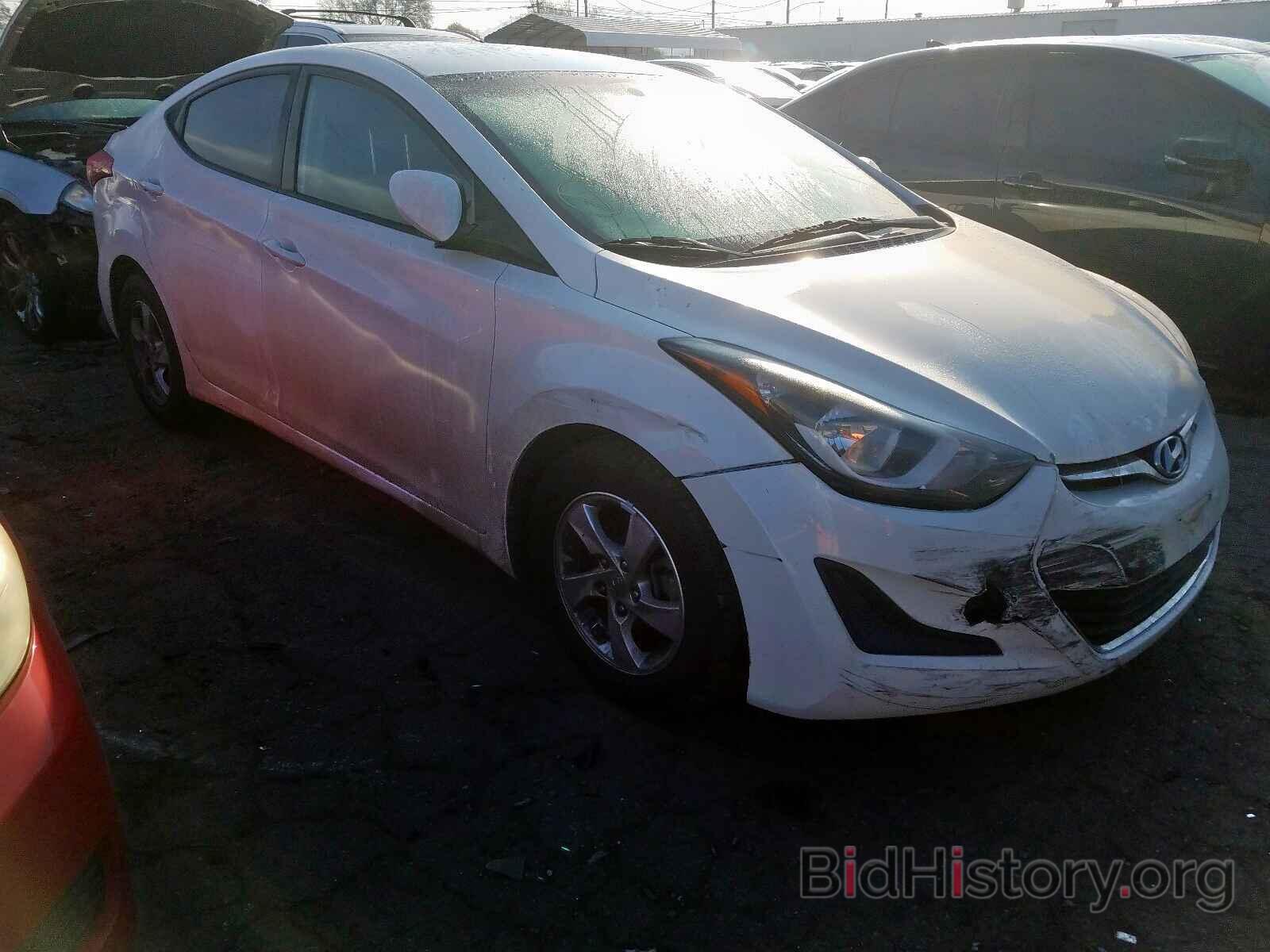 Photo 5NPDH4AE5EH511757 - HYUNDAI ELANTRA 2014